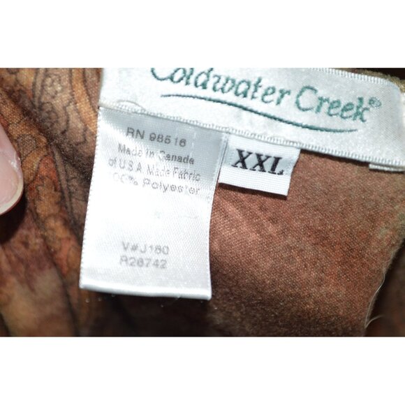Coldwater Creek Long Sleeve Shirts Women's Size 2XL Lot of 2 READ Pattern Solid - Picture 8 of 10